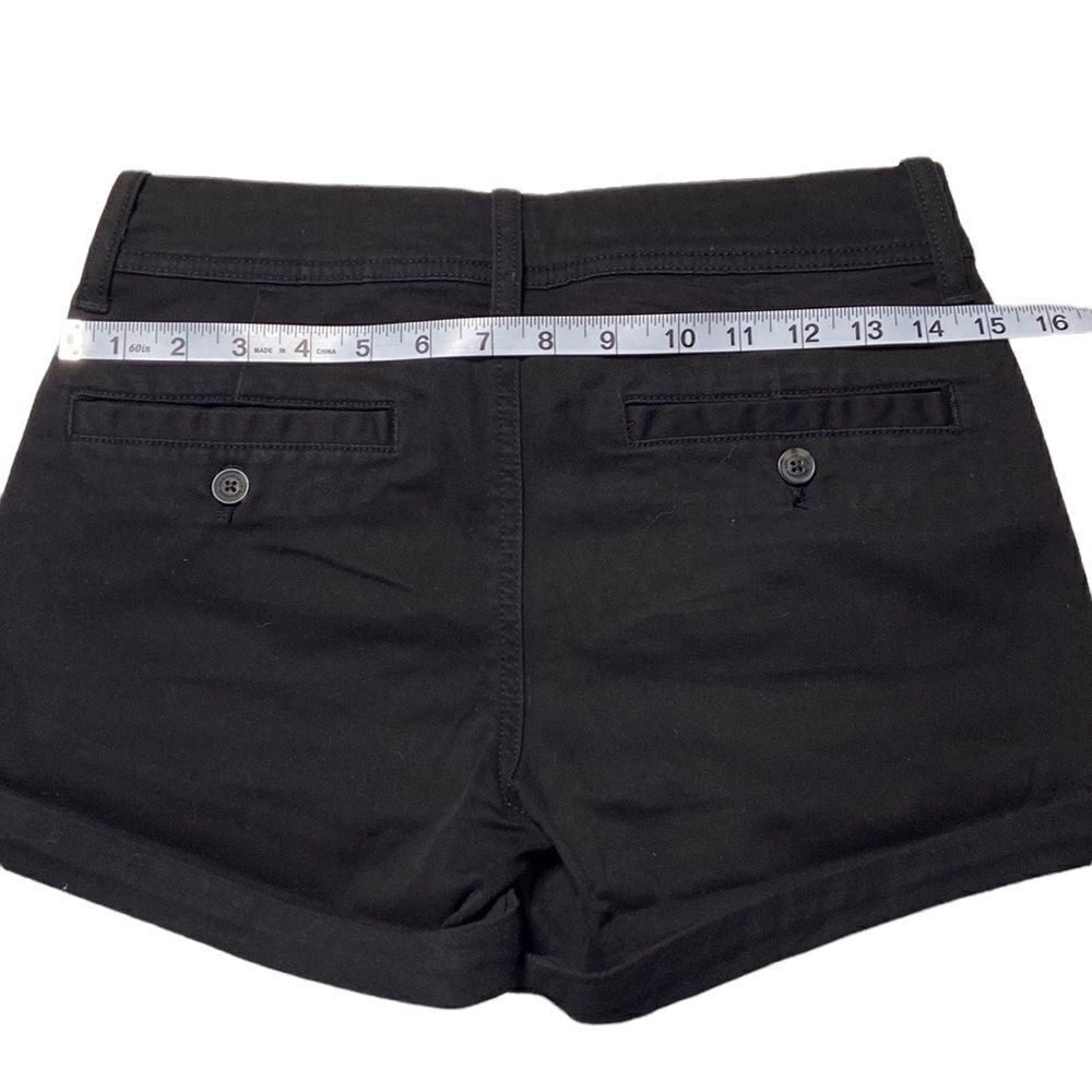 AMERICAN EAGLE Black MIDI Shorts - Picture 5 of 5